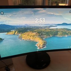Samsung Curved Monitor