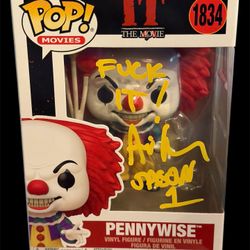 It Funko Pop Movie Signed By Ari Lehman