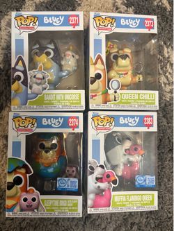 4pc Bluey Funko Set