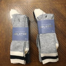 NWT Goldtoe Men’s socks 8 Pairs 