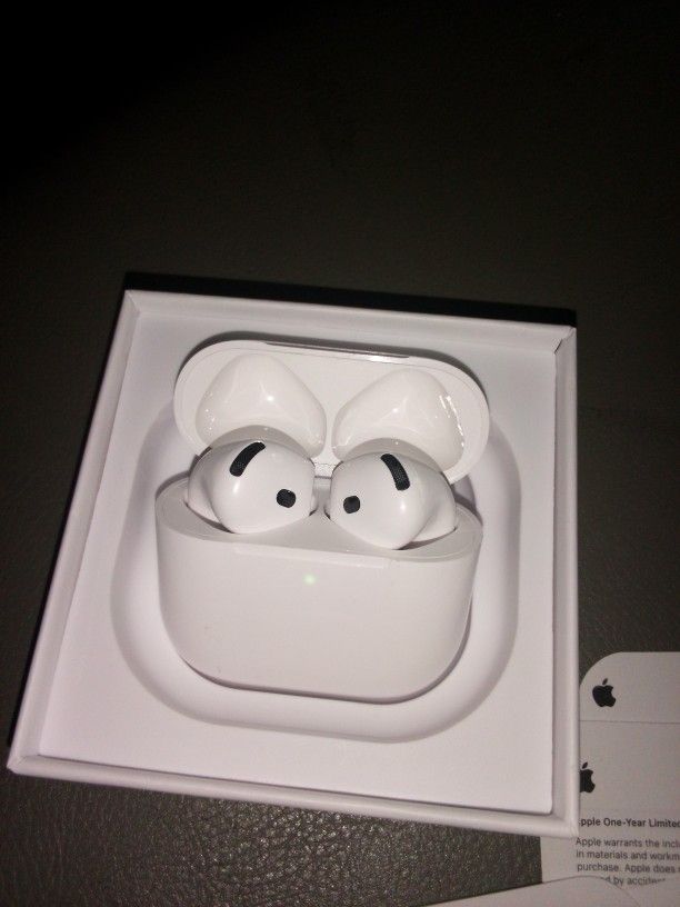 AirPods Gen 4 With Noise Cancellation Earbuds Wireless Bluetooth 