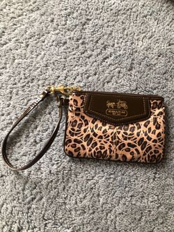 Coach change purse