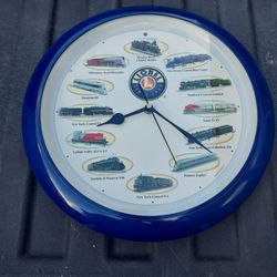 Lionel Trains Collector Wall Clock