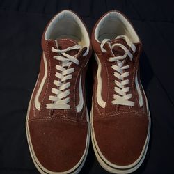 Maroon Red Vans(SIZE 11)