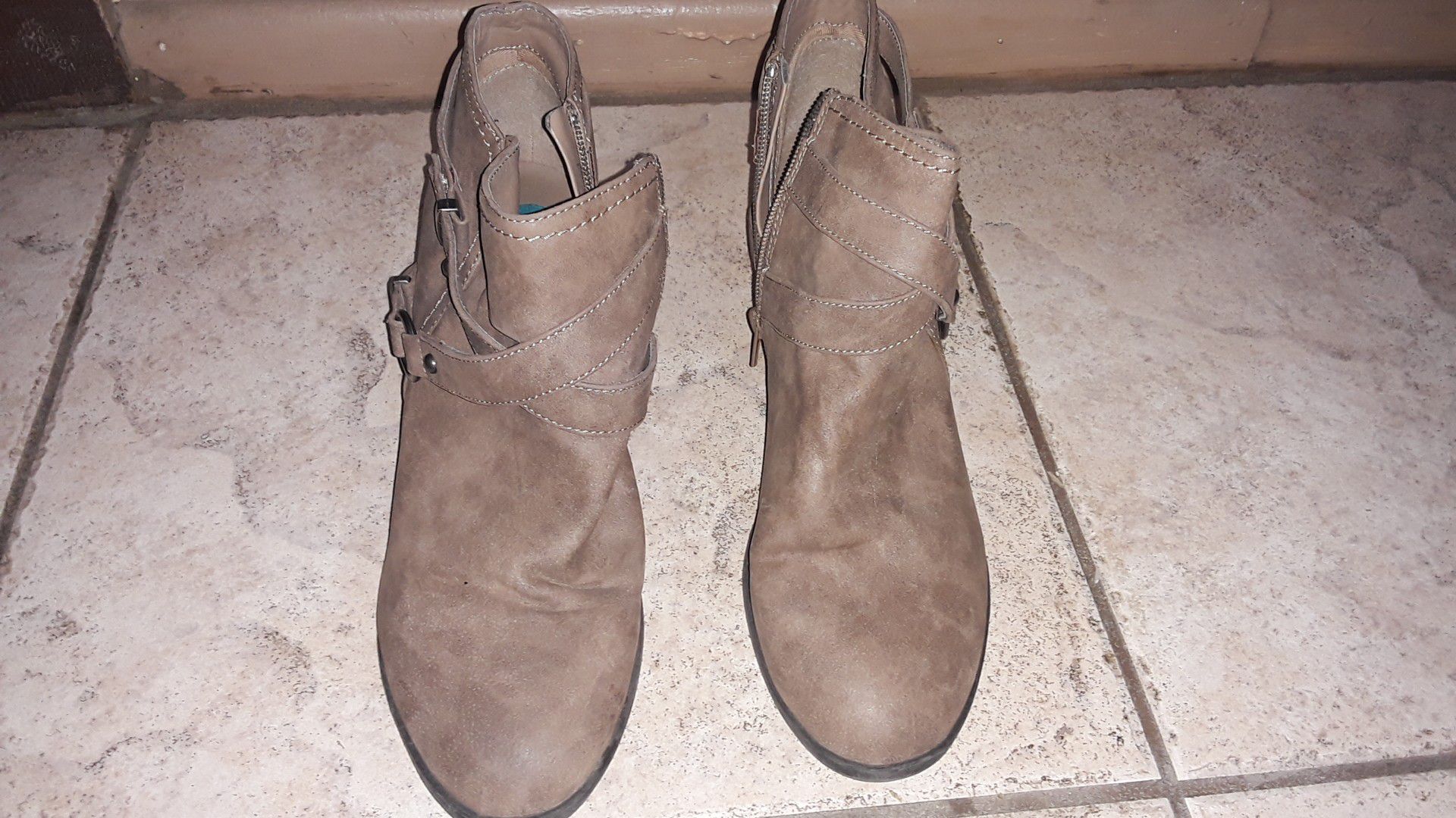 Brown Boots - Women Size 10