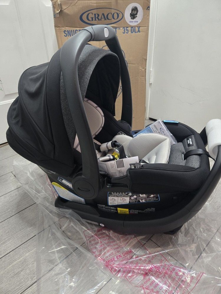 Graco SnugRide SnugFit 35 DLX Infant Car Seat, Porta Bebe