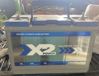 X2 Power Batery 100 Amp