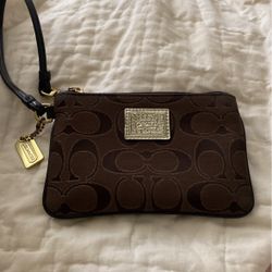 Coach Wrist Purse