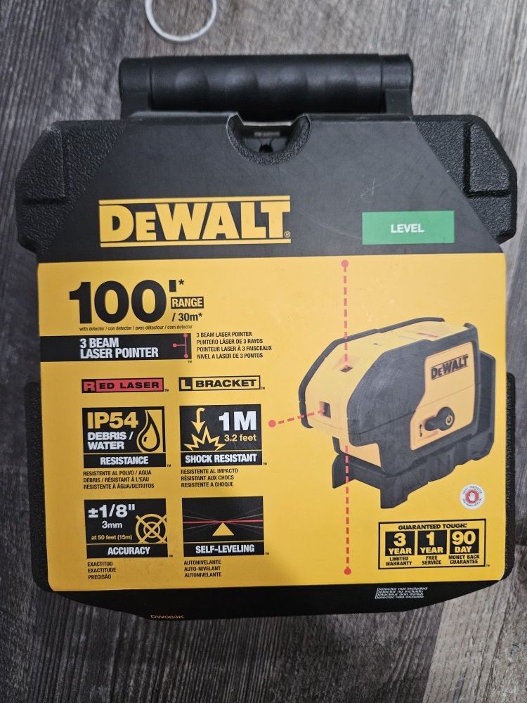 DEWALT Layout Laser 3 Points