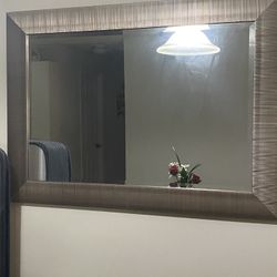 Bronze Framed Mirror