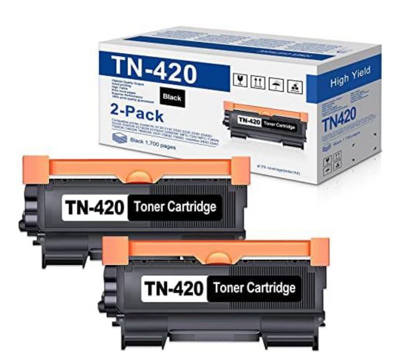 TN 420 Black Toner for Printers 