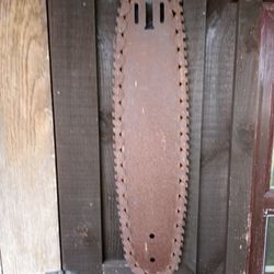 Antique Disston Chainsaw Bar And Chain