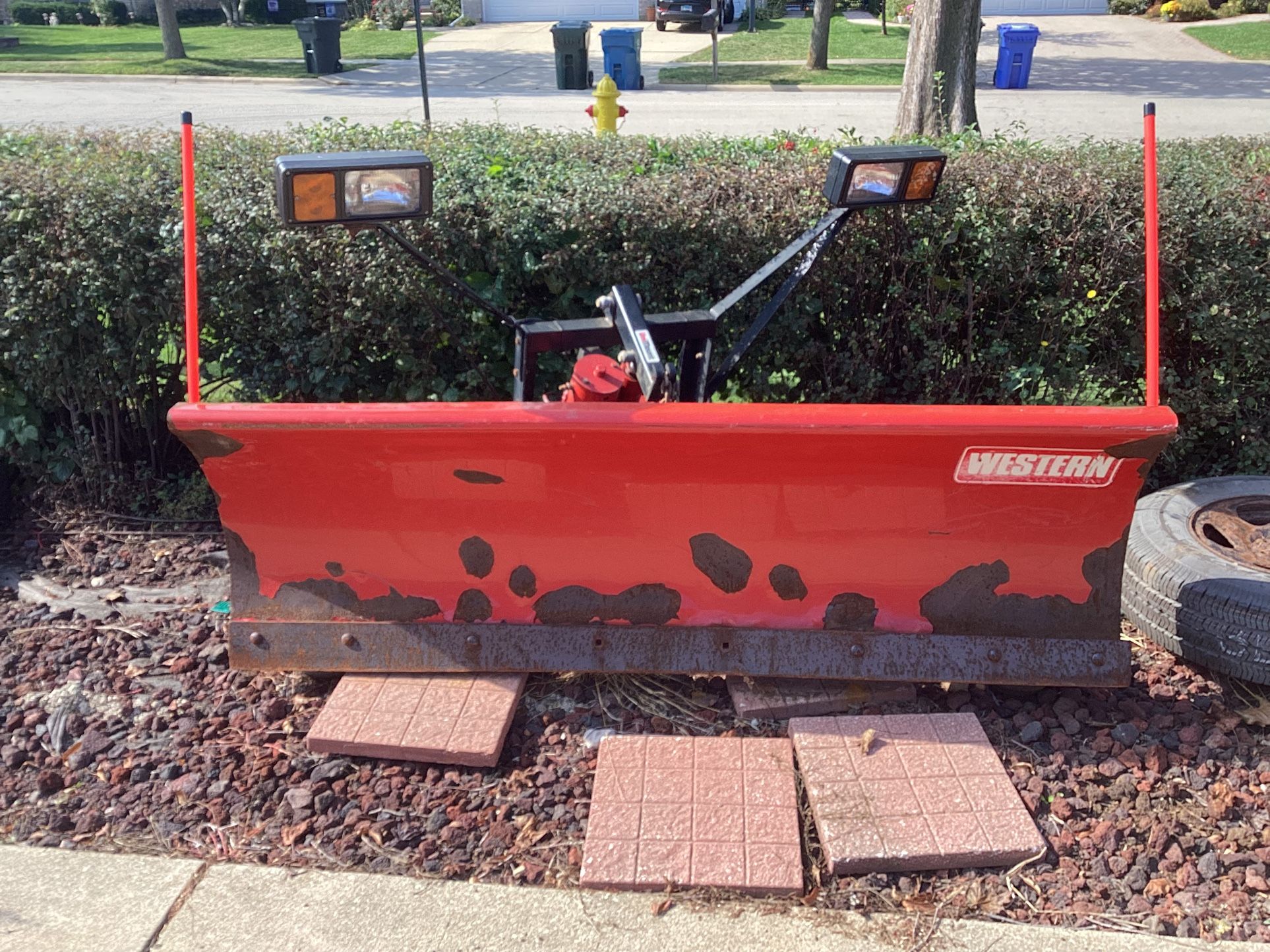 6 1/2 Foot Uni Mount Western Plow Obo