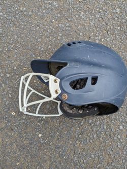 Baseball Helmet With Face Cage 