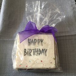 Happy Birthday Glycerin Soap In Decorative Wrapping 