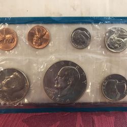1974 U.S. 7 piece coin set in original packaging