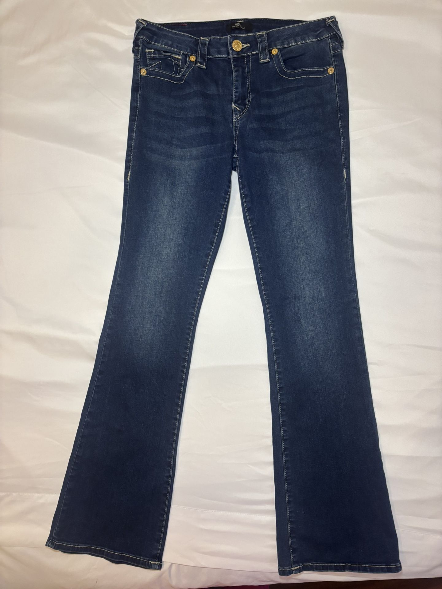 True Religion Women’s Size 28 Mid Rise Boot Cut