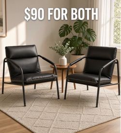 Set of 2 Accent Chairs