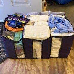 Huge Bag Of Cloth Diapers And Covers