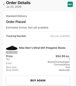Nike Mind 001 Black Chrome Men