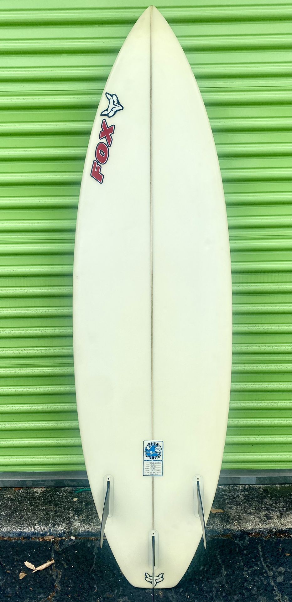 Surfboard 6’2” Fox Wave weapon 30 Ltrs In remarkable Condition