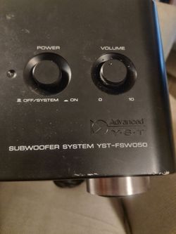 Yamaha subwoofer