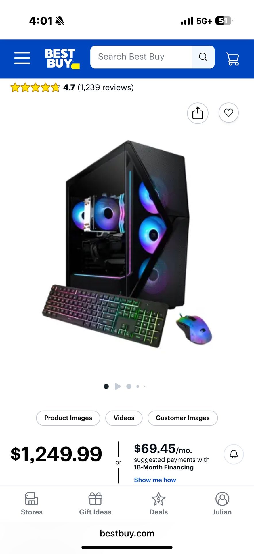 iBuyPower Gaming Pc
