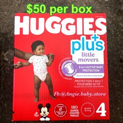 Huggies Little Movers Size 4 Plus 