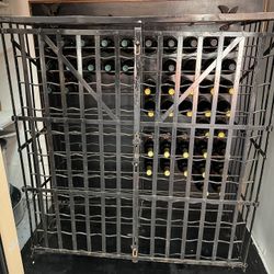 Rigidex Depose Antique French Wine Locker