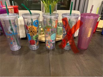 Retired Disney Starbucks Cups