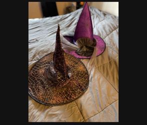 Halloween Witch Hats $5