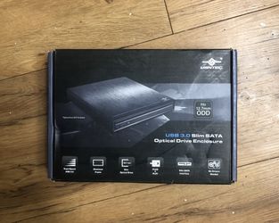 BRAND NEW USB 3.0 SLIM SATAOPTICAL DRIVE ENCLOSURE