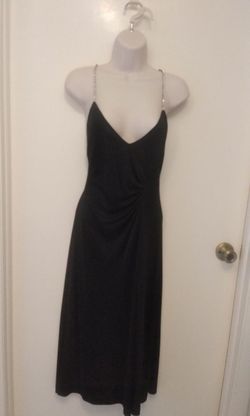 Vestido tirante con piedras