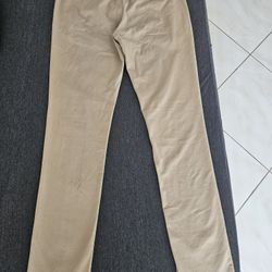 Zara Man Chinos - Slim Fit - Size 32 (Khaki/Sand)