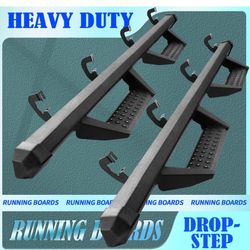 For 07-18 Chevy Silverado/Sierra 1500 Crew Cab 3" Running Board Drop Nerf Bar 