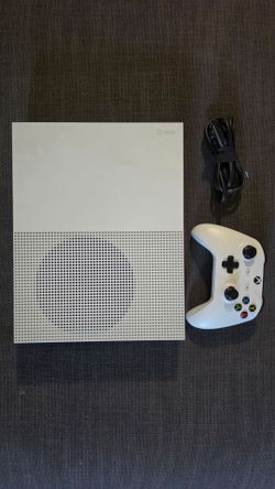 Xbox One S 1TB Console Bundle – 1 Controller & Cables Included