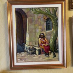 40X50 Zangezurum Armenia Oil Painting (1994 ) Buy NATA