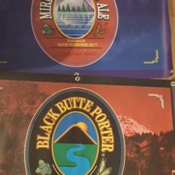 Vinyl Deschutes Brewery Signs