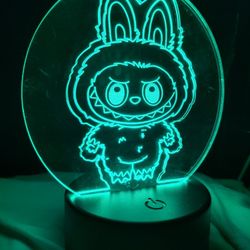 Labubu Led Night Lamp.