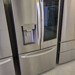 LG INSTAVIEW FRENCH DOOR REFRIGERATOR OPEN BOX ITEM