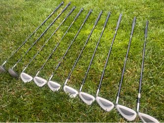 TaylorMade Burner Golf Club Set Irons Graphite Stiff Flex Twist Plus RH