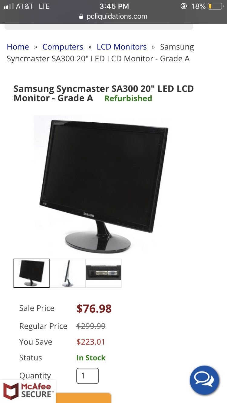 Samsung monitor