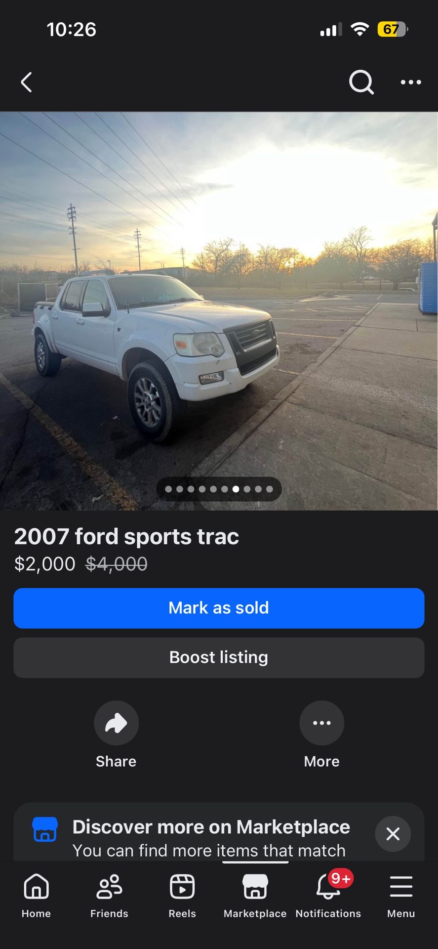 2007 Ford Sport Trac 