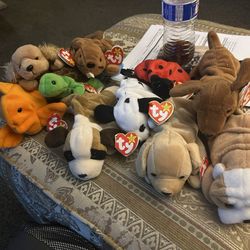 Beanie Babies 10 Count Mint Condition 