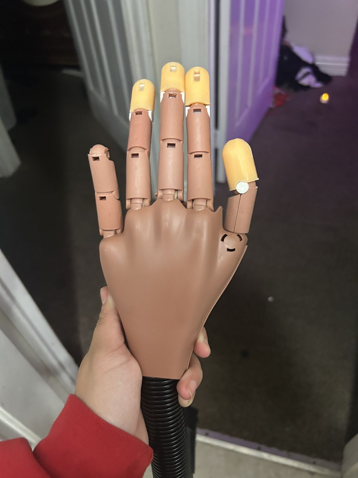 Nail Hand To Practice