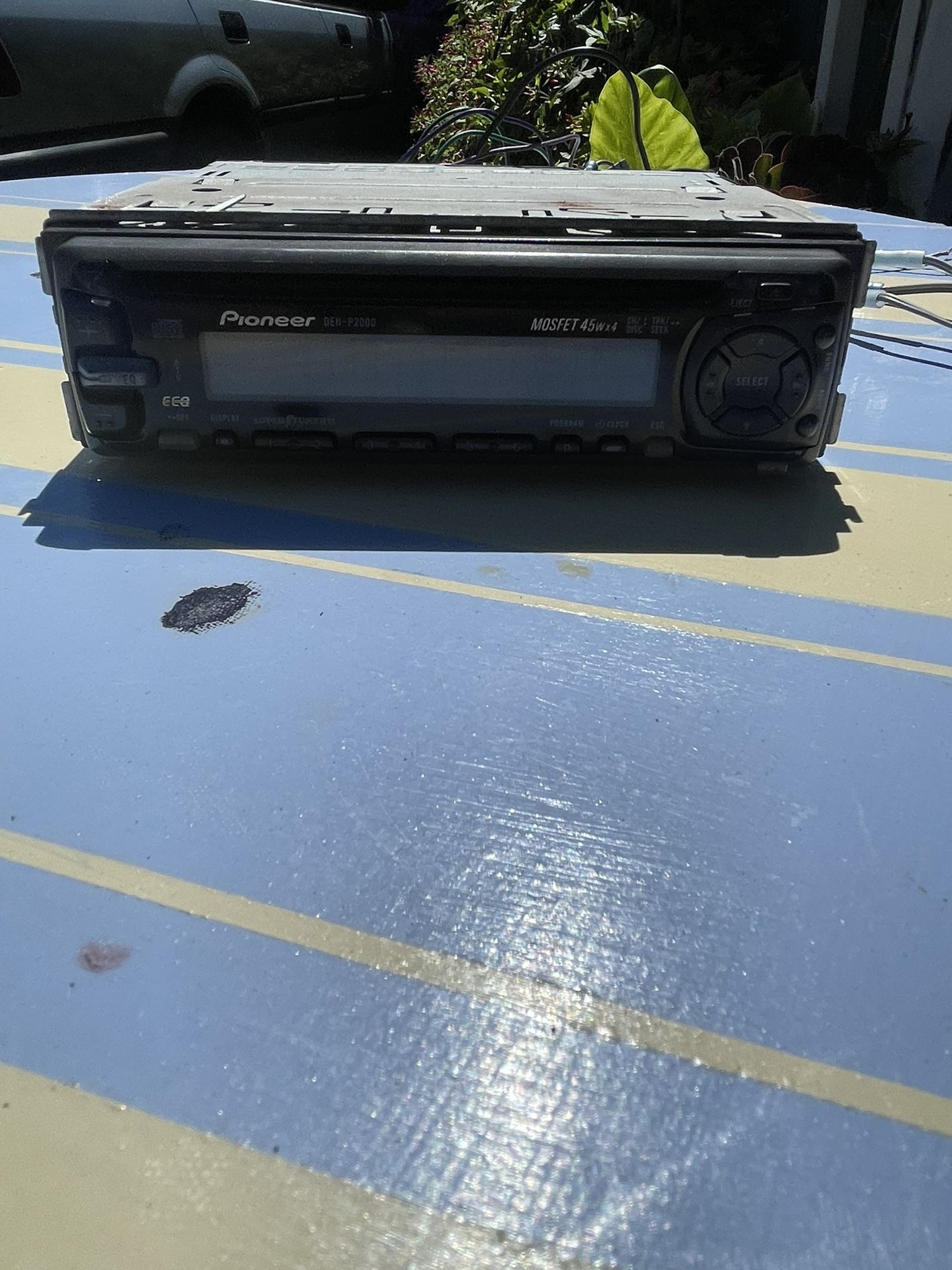Pioneer DEH-P2000 MOSFET Car Stereo