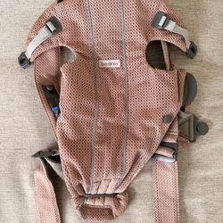 BabyBjorn Pink Mesh Baby Carrier