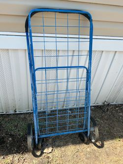 Extra Large Metal Folding Shopping🍓🍇🧅 Laundry🧺 Cart