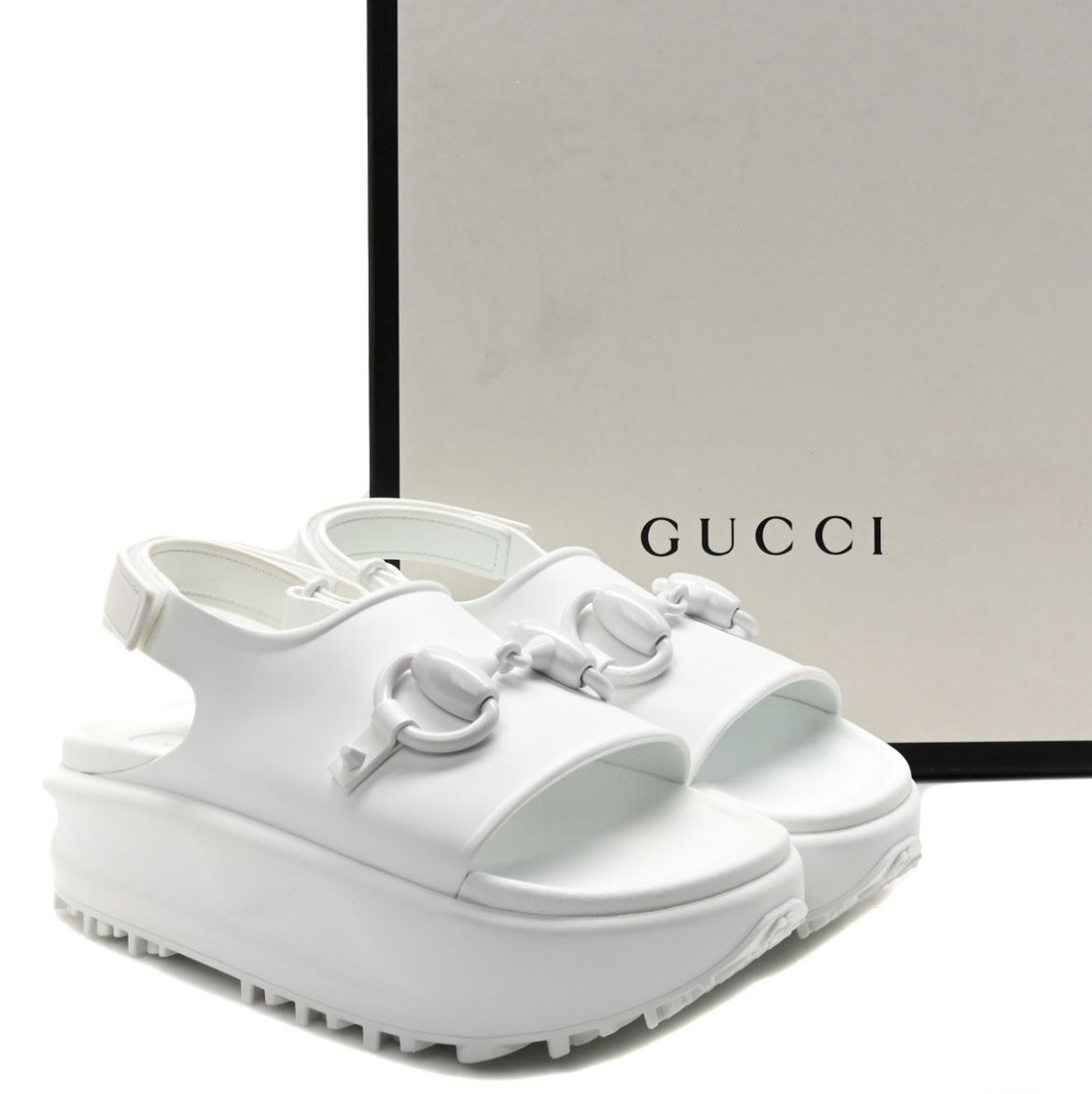 Gucci Sandals - White - New - On Sale