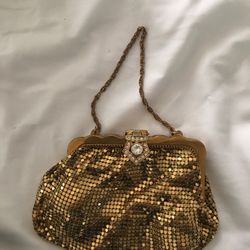 Vintage Gold  Mesh Bag